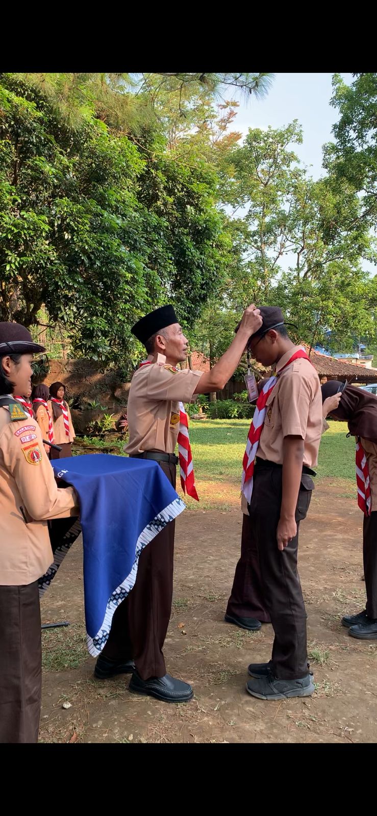 SMK Negeri 1 Salatiga Gelar Perkemahan Penerimaan Tamu Ambalan "PRABERATA"