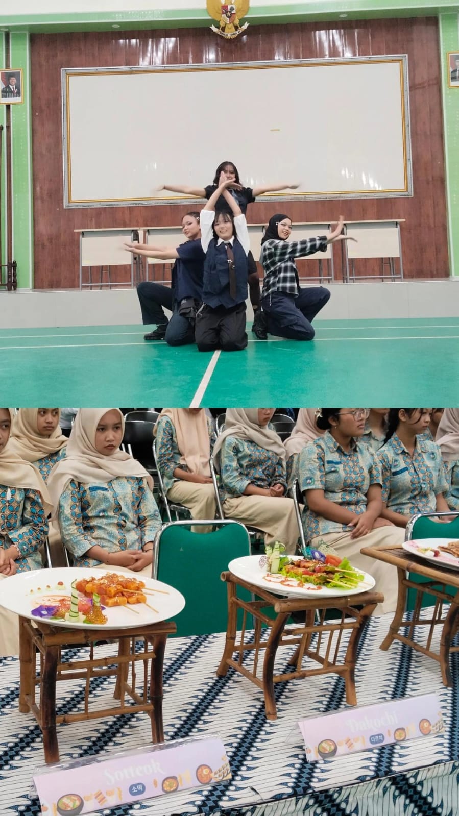 Kolaborasi Edukatif SMKN 1 Salatiga Bersama Emina dan Do Jang Family dalam Food, Beauty, and Korean Culture Event