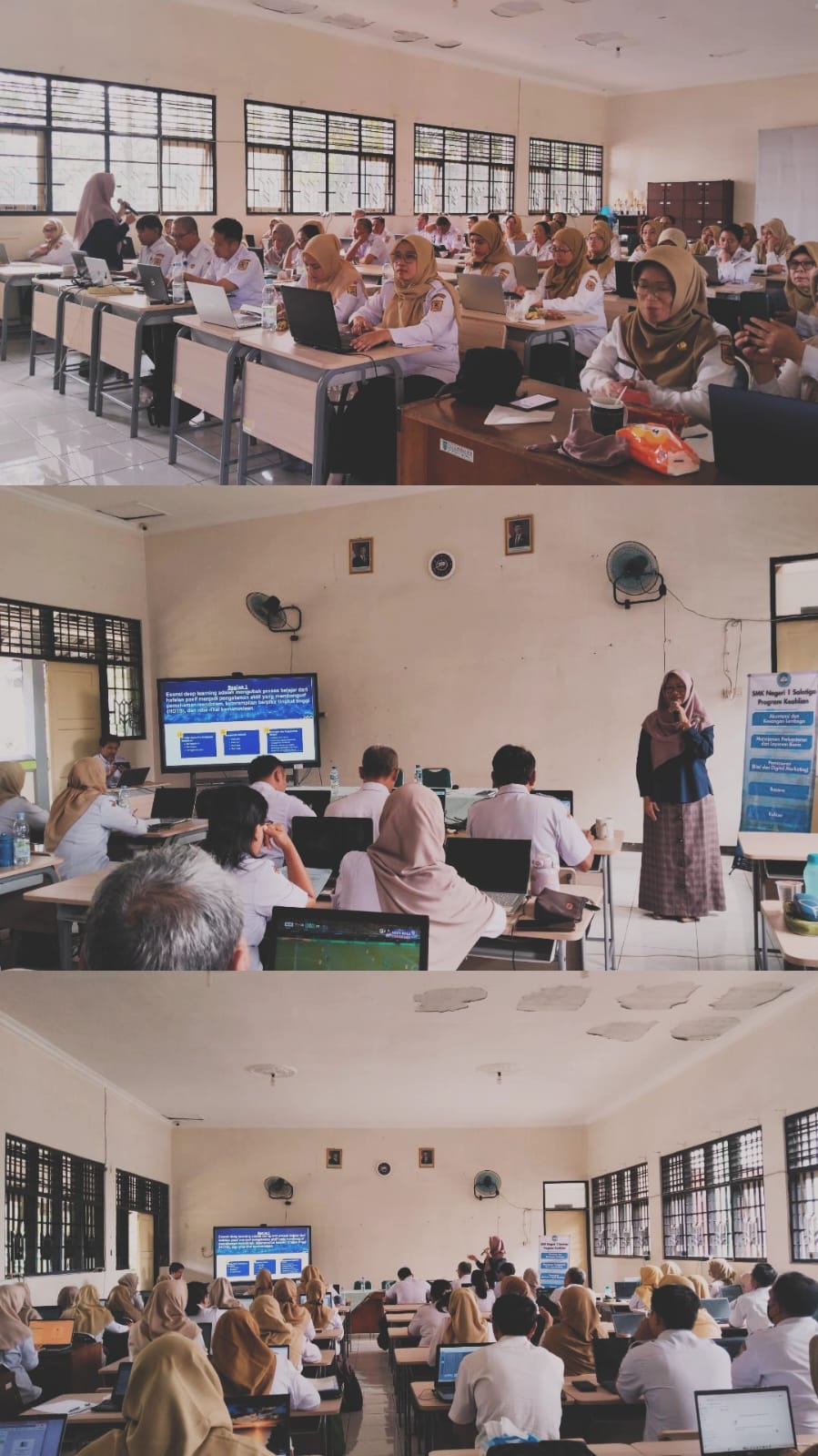 Tingkatkan Kompetensi GTK, SMK Negeri 1 Salatiga Perdalam Implementasi Deep Learning dan Penyusunan Perangkat Pembelajaran