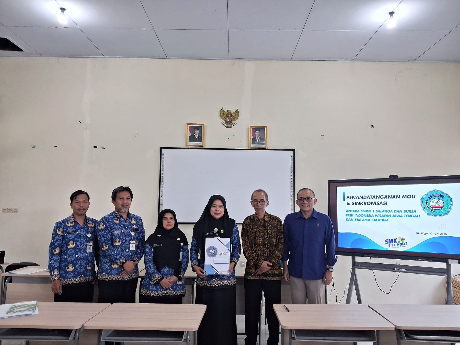 SMK Negeri 1 Salatiga Perkuat Kemitraan Melalui Penandatanganan MoU dan Sinkronisasi Kurikulum Jurusan AKL