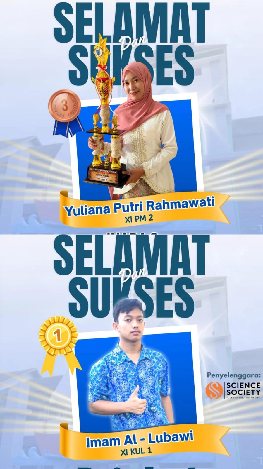 Siswa SMK Negeri 1 Salatiga Torehkan Prestasi Gemilang di Bidang Akademik dan Public Speaking