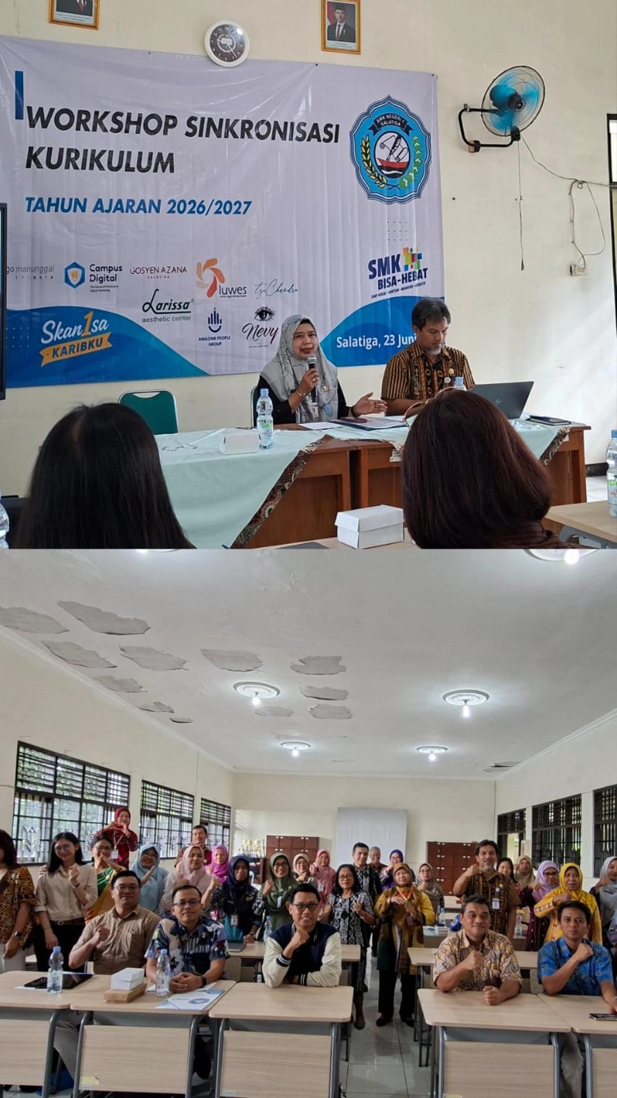 Perkuat Link and Match, SMK Negeri 1 Salatiga Hadirkan Praktisi Industri dalam Workshop GTK