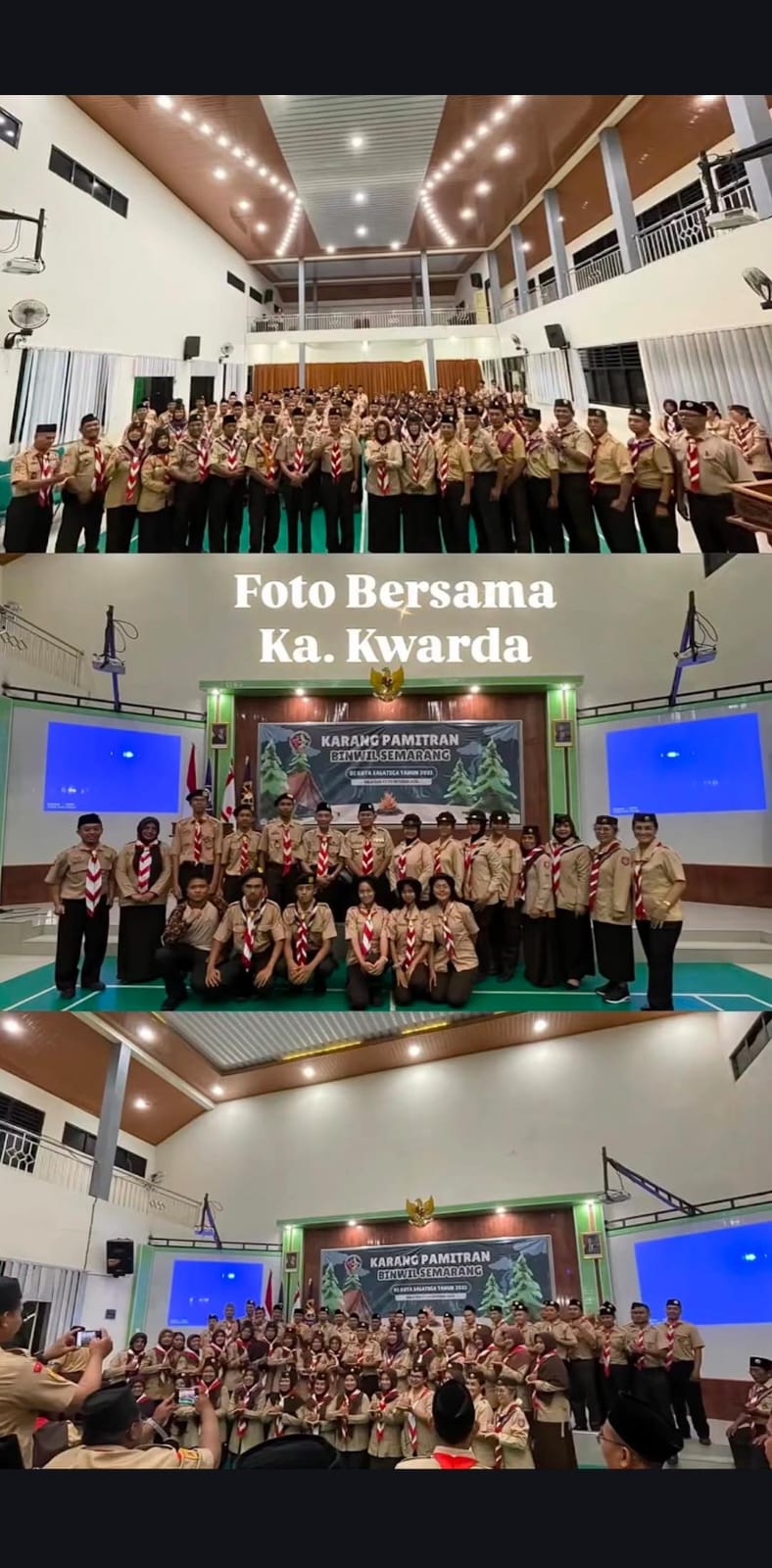 Karang Pamitran Binwil Semarang: Menguatkan Semangat Pembina Pramuka di SMK Negeri 1 Salatiga